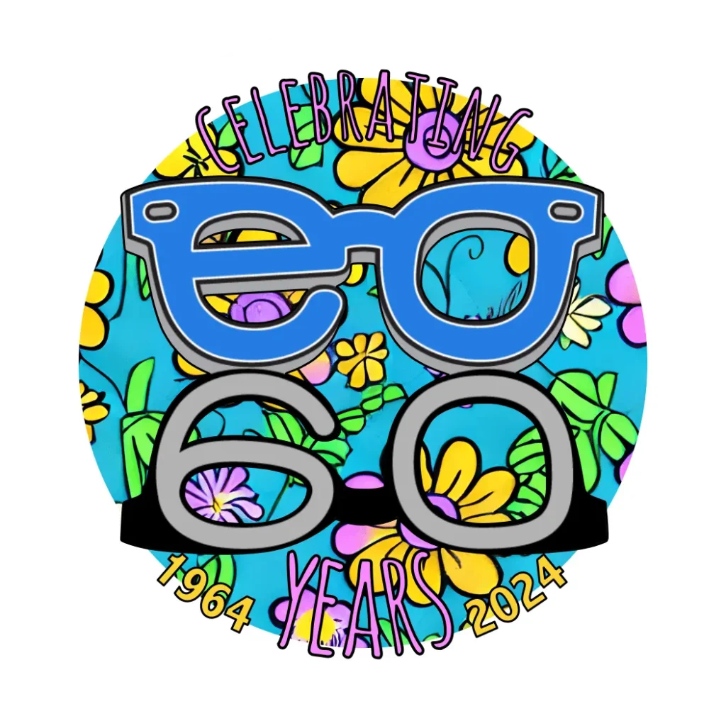 60th Anniversary circle 