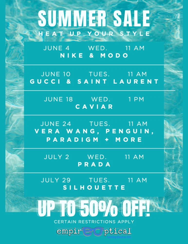 SUMMER 25 vendor visits at Empire Optical